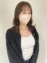 ヘアーアイストゥーレ(HAIR ICI TRE)&nbsp;ブリーチなしダブルカラー 暗ベージュカラー 担当渡辺聖