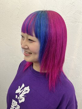 ロア インターナショナル 新宿店(LoA International) 夏に向けての派手髪!!