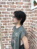 メンズカット＋パーマ ￥8800 ◎ツイストスパイラル等も全て対応します♪