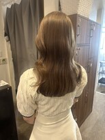 サミット ウル(SUMMIT ulu.)&nbsp;【ulu.hana】ブリーチなしWカラーでミルクティー！