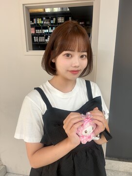 ボタン テンジン(VOTAN tenjin) [ふうかすたいる]ベージュカラー/顔周り/髪質改善/天神韓国ヘア