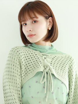 アイナミ ウィズ テトテ(AINM with tetote) 【 AINM 】ニュアンスカラー / 大人ボブ