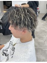 レノ 直江店(RENO)&nbsp;波巻きパーマ／ハイライト