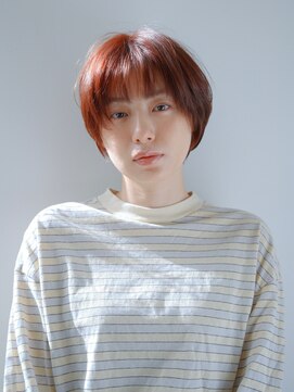 ビュートリアム ギンザ(BEAUTRIUM) ショートヘア/ショートボブ/ニュアンスショート/レッドブラウン