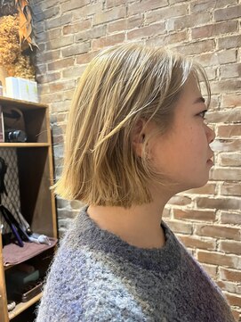 ボスコ 下北沢店(bosco) ダブルブリーチカラー ≪saya≫