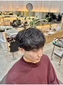 緩めシャドウパーマ