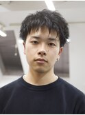 メンズカットパーマ/メンズパーマ/学割U24/ショート
