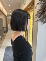 ヘアースイッチ(HAIR SWITCH)&nbsp;インナーカラー/切りっぱなしボブ