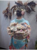 成人式　ヘアセット　着付け