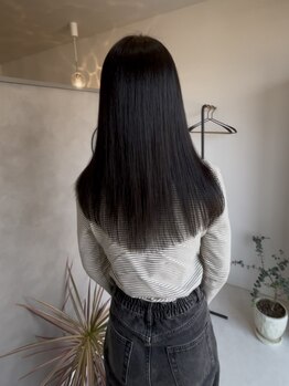 カミベヤ(KAMIBEYA)の写真/ご希望のスタイルに合わせてボリューム感やストレートの質感を調整自在◎髪デトックスで健康的な美髪へ★