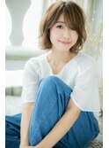 *+CUORE+*…くせ毛風無造作ウェーブのふわミディa