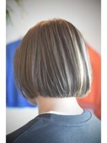 ジーン カットクラブ レディース(GENE CUTCLUB Lady's)&nbsp;ミニボブ×アッシュブラウン