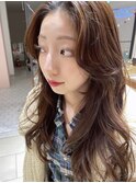 色気のあるロングレイヤー