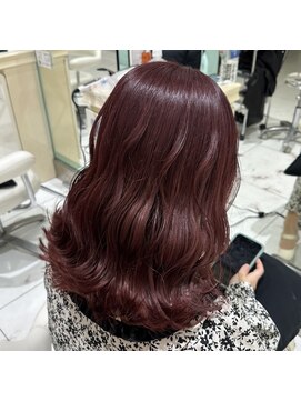 アブニール 我孫子(AVENIR) バーガンディーカラー【我孫子/TOKIO/ヘッドスパ/髪質改善】