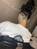 フランクスバーバーザスタンド(Frank’s barber the stand)&nbsp;サーフカール/スパイキーショート/ブルーブラック/飯田橋