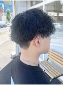 波巻きスパイラル/ツイストスパイラル/メンズパーマ