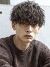 メンズカット＋特殊パーマ［メンズサロン/池袋］
