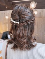 スカイ(SKY)&nbsp;お呼ばれヘア/ハーフアップ/アレンジ/ヘアセット/福井