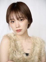 ピークアブー アヴェダ アトレ恵比寿(PEEK-A-BOO AVEDA)&nbsp;柔らか抜け感ハンサムショート 前髪ありショート 大人可愛いヘア