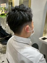 ジェコ ブラン(gecko. brun) メンズカット/アップバングショート/清潔感 #武蔵小山美容室