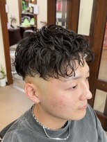 アリーム(Areem) 高松フェードシャドウパーマメンズショート香川メンズ