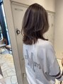 アーダーヘアサロン 武生店(ADER HAIR SALON)&nbsp;白髪を活かした白髪ぼかしカラー