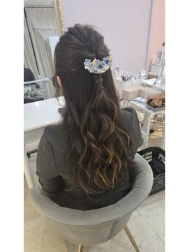 ウェーブ(WAVE) 【ヘアセット】卒業式/ハーフアップ/ヘアアレンジ