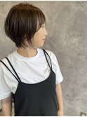 目覚める大人な可愛いショートボブ
