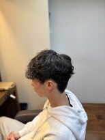 アリレイナ美容室 鎌倉店(ARIREINA) 鎌倉メンズセンターパートフェザーパーマ20代30代