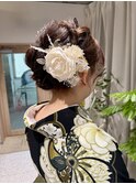 卒業式アップスタイル　ヘアメイク　アレンジ【立川soell/水島】