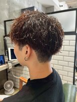 アルフレッド 瑞穂店(alfRed)&nbsp;マッシュ　ツイストスパイラル　ツーブロック　ナチュラルカラー