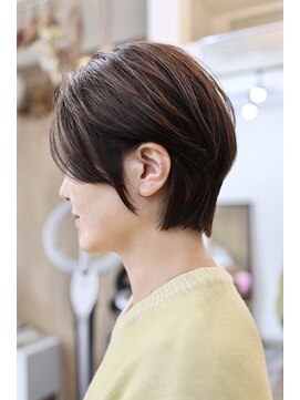 ミライエ(MIRAie) 丸みが可愛いショートボブ