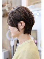ミライエ(MIRAie) 丸みが可愛いショートボブ
