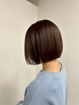 ビーグレイス シモエド店&nbsp;トレンドボブスタイル×30代ナチュラルブラウンカラー