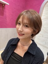 ロンド フィーユ(Lond fille)&nbsp;ハイトーンショートカットカラートリートメント担当平川