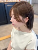 リアン 本厚木(LIAN) レイヤーカットハッシュカットミディアムレイヤー顔周りカット