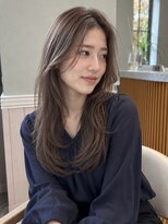 Lidee 【三宮/元町】顔周り似合わせカット レイヤーカット 髪質改善 顔周りワンカールロング/レイヤーカット/神戸/三宮