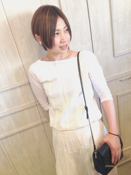 ヘアーデザイン シュシュ(hair design Chou Chou by Yone) ☆Chouchou☆3Dカラー×小顔前下がりショート♪