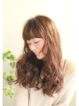 コピーヌ 高田馬場店(Copine) ♪抜け感ショートバングが似合う!くっきりウェーブロング♪