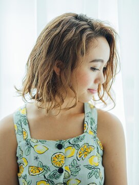 プロデュース 相模原店(Produce) ベージュカラー♪無造作カール☆伸ばしかけ