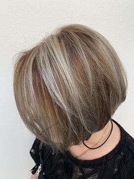 テーターテート 白子店(tete-a-tete) 【ハイライトXグレージュ】