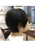ナチュラルショートタイトストレート◎20代30代40代50代