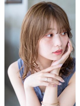 エース (ACE) ACE　ラフウェーブ×うるツヤ愛されブラウン