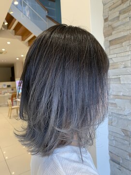 アヴァンス 深井店(AVANCE.) インナーカラー×ホワイトベージュ×夏