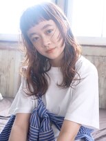 アイティー バイ アルバム 中野店(IT by ALBUM)&nbsp;カジュアルロング_くびれヘアビタミンカラーメルティカラー_8717