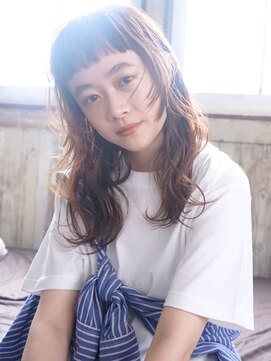 アイティー バイ アルバム 中野店(IT by ALBUM) カジュアルロング_くびれヘアビタミンカラーメルティカラー_8717