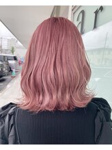 グっと、おしゃれに！透明感たっぷりのハイトーンカラー＊