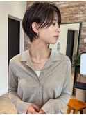 絶壁解消/ひし形/前下がり/大人ショートボブ/30代/40代★猪狩★