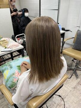 アジールヘア 所沢プロペ通り店(agir hair) ミルクティーベージュ