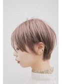 【kyon】ショートbob ミルクティーベージュ